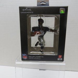 Hallmark NFL Dallas Cowboys NIB Christmas Ornament Ezekiel Elliott.